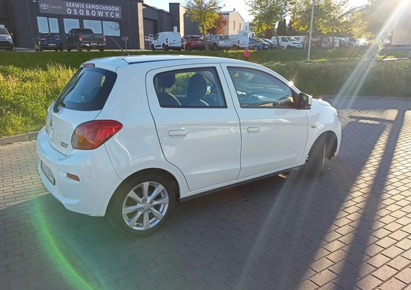 Mitsubishi Space Star cena 29800 przebieg: 75400, rok produkcji 2018 z Gdańsk małe 137
